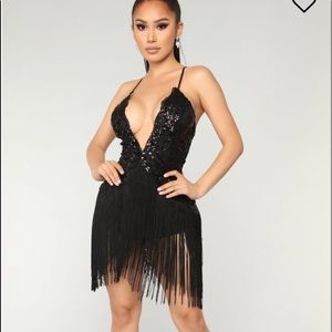 Speakeasy fringe dress